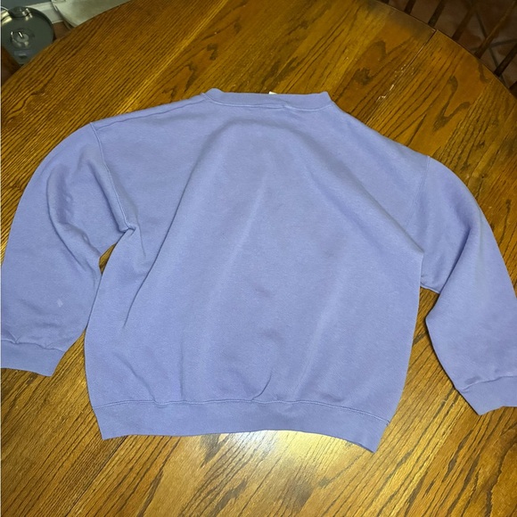 Tultex Lavender Crew Neck Sweater - Picture 7 of 9